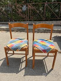 Set di sei sedie per cucina