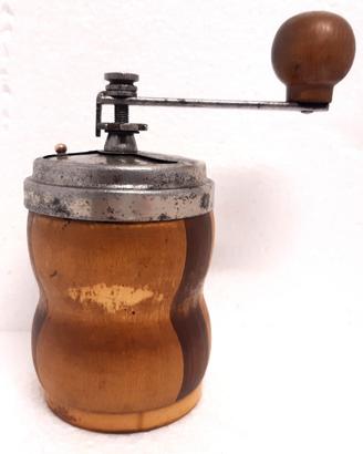 Macina Caffè B.G. VINTAGE cilindrico legno Italia