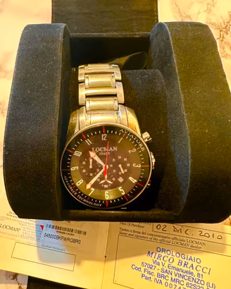 LOCMAN cronografo - AEROSPACE Tecnology-AVIATORE