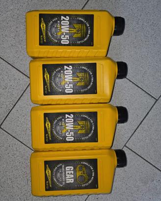 Kit Tagliando Olio Minerale 20W-50 + Olio Primaria