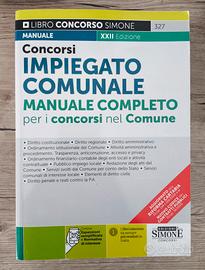 Manuale concorso Impiegato Comunale 
