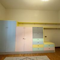 Armadio cameretta bambini colorato e capiente
