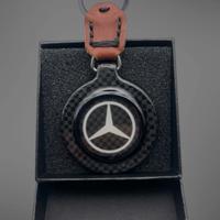 Portachiavi Mercedes in fibra di carbonio