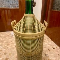 Damigiana in vetro verde 25 litri