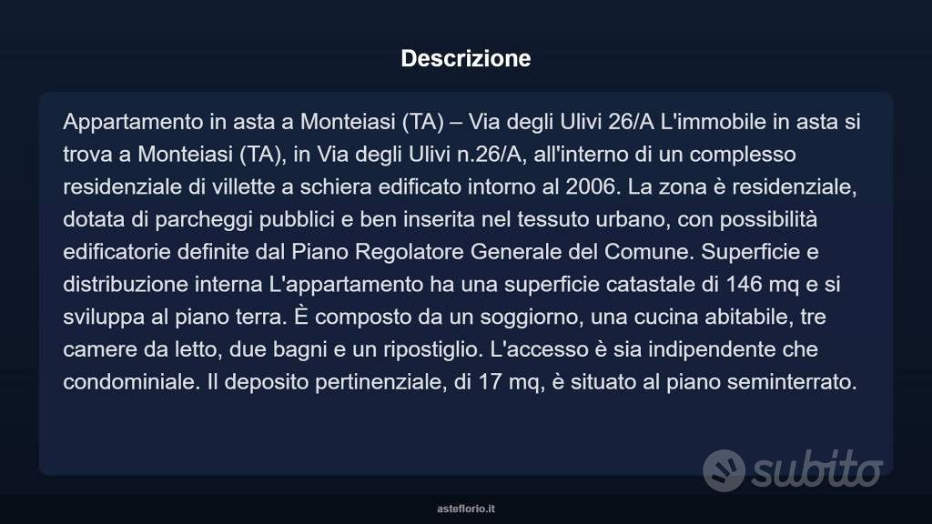 Appartamento – San Giorgio Ionico, Taranto - Vista 3