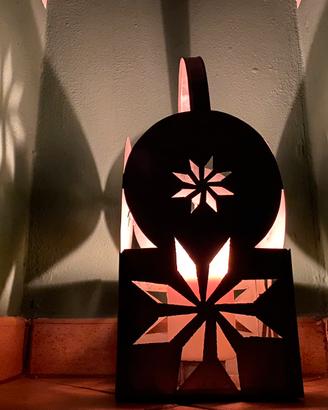 LANTERNA in zinco hand made