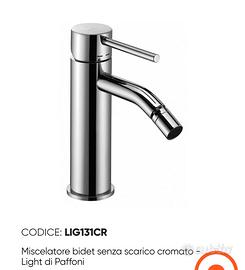 Miscelatore Bidet Light di Paffoni