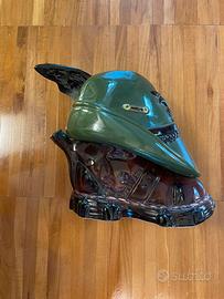 Bottiglia / boccale da liquore alpini in ceramica