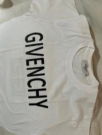 Givenchy stampa frontale e ricamo retro taglia m