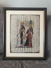 quadro pergamena antico Egitto 