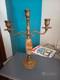 candelabro in onice