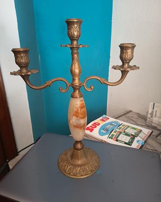 candelabro in onice