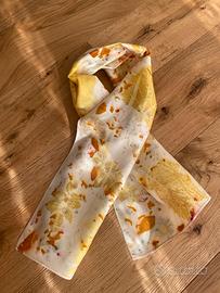 Foulard ecoprint