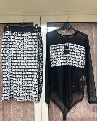 Completo donna Enfasi (maglia body+ gonna) XXL