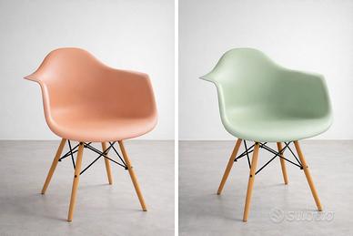 2 sedie design stile nordico perfette