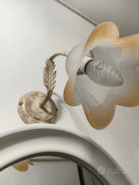 Set Specchiera + Applique Coordinata Shabby Chic /