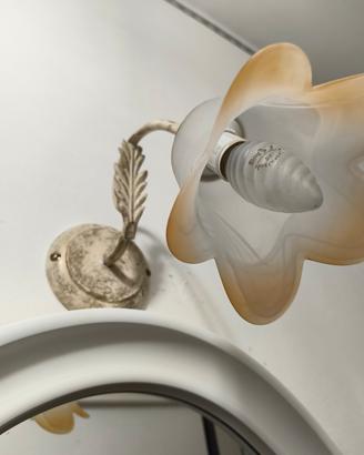 Set Specchiera + Applique Coordinata Shabby Chic /