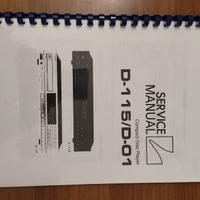 MANUALE DI SERVIZIO LUXMAD D01 D115