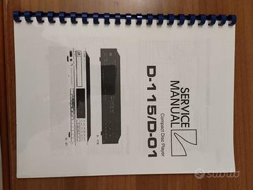 MANUALE DI SERVIZIO LUXMAD D01 D115