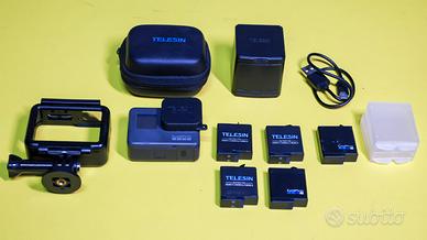 GoPro HERO5 Black + 5 batterie + SD 64GB