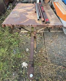 rimorchio per trattorino/ motozappa