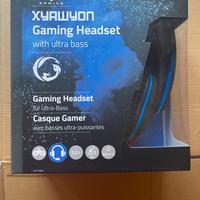 CUFFIE GAMING PER PC CON MICROFONO