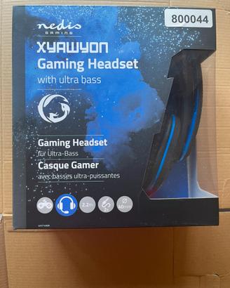 CUFFIE GAMING PER PC CON MICROFONO