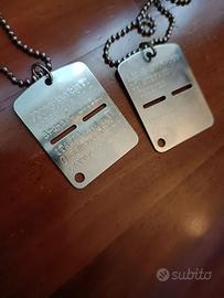 Piastrine militari  italiane