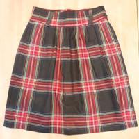 Gonna vintage 100% pura lana vergine anni '70