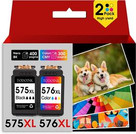 PG575XL CL576XL Nero e Colore Cartucce d'inchiostr