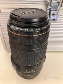 Obiettivo Canon ultrasonic 70-300mm