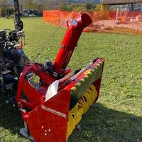 Turbina fresa spazzaneve bittante per trattore