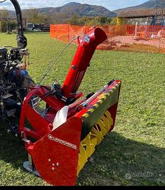 Turbina fresa spazzaneve bittante per trattore