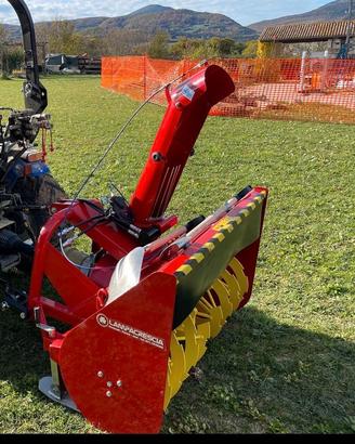 Turbina fresa spazzaneve bittante per trattore