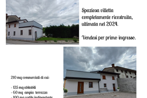 Villetta in linea ristrutturata