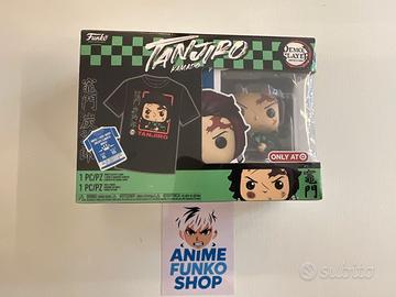Funko Pop Tanjiro Kamado T-Shirt Bundle only AT