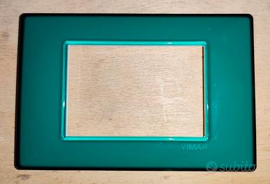 placche Vimar Plana Reflex verde smeraldo