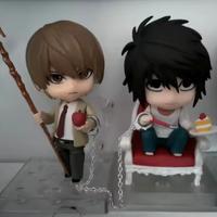 action figure Light Yagami, L e misa Amane