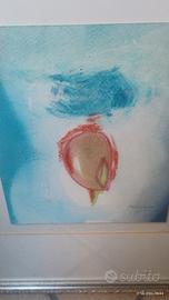 Enzo Pagani , tecnica mista su carta 