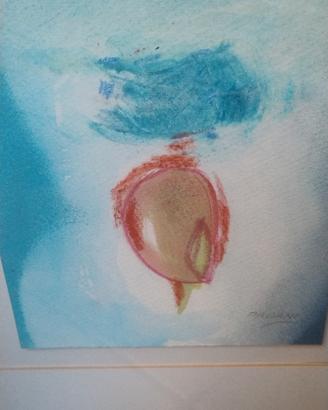 Enzo Pagani , tecnica mista su carta 