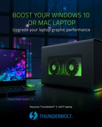 Razer Core X Chroma Thunderbolt 3 Windows 10 Mac