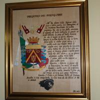 Quadro preghiera del bersagliere