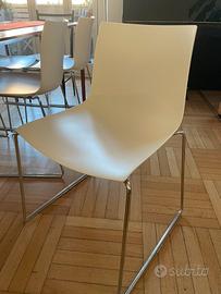 Arper – 6 Sedie slitta Catifa 46