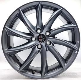 4 cerchi lega alfa romeo giulia r18 lt700