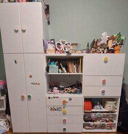 Armadio cameretta IKEA STUVA 180 cm  (3 moduli)