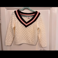 Maglioncino a barchetta Miss Selfridge color panna