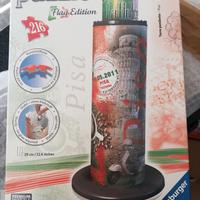 Puzzle 3d torre di pisa imballato