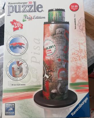 Puzzle 3d torre di pisa imballato