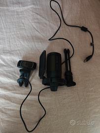 webcam/microfono trust