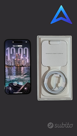 iPhone 15 Apple 128GB - Nero Perfetto